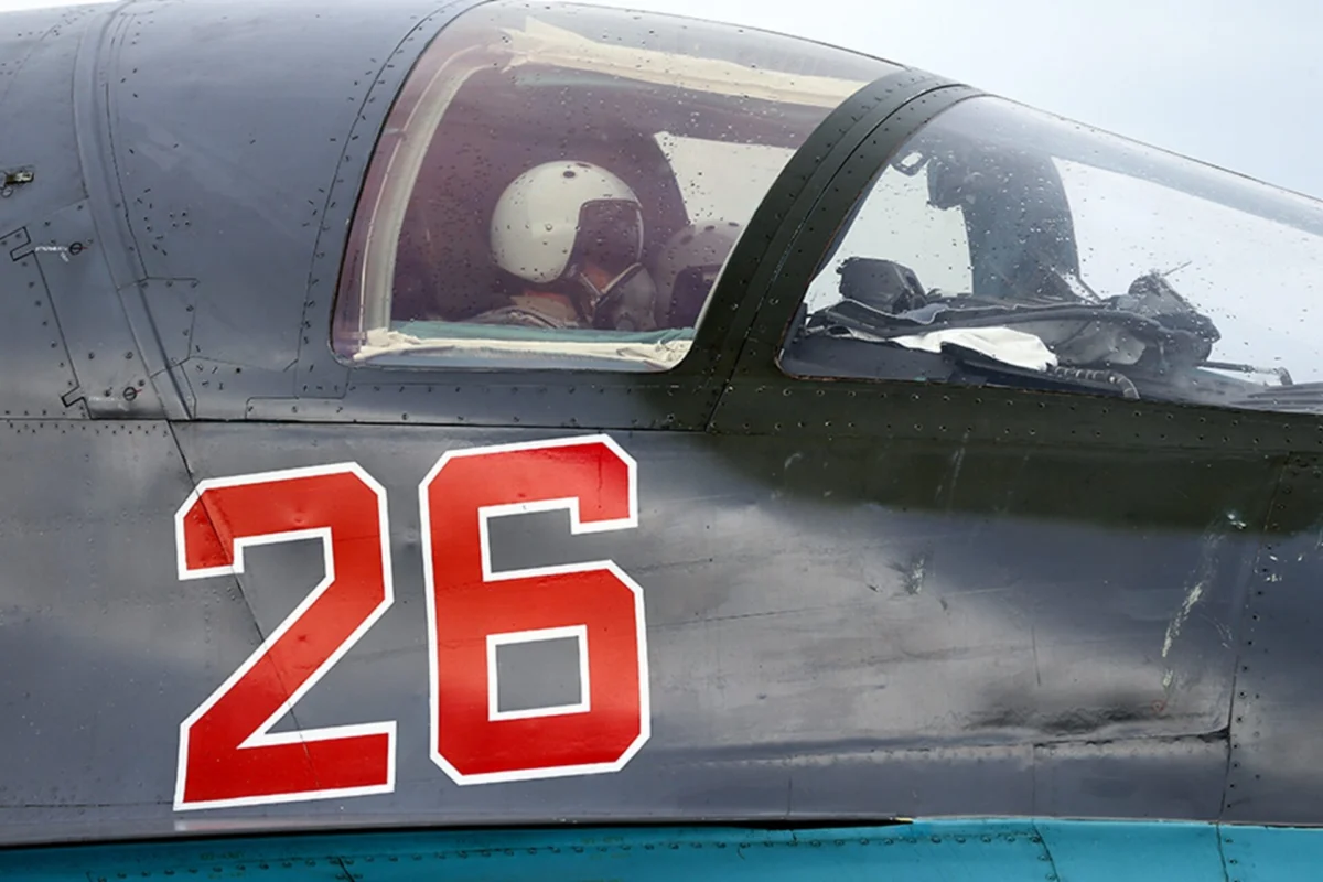 Russian Sukhoi Su 34 crew in Syria Russian Sukhoi Su 34 crew in Syria