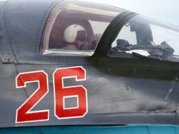 Russian Sukhoi Su 34 crew in Syria