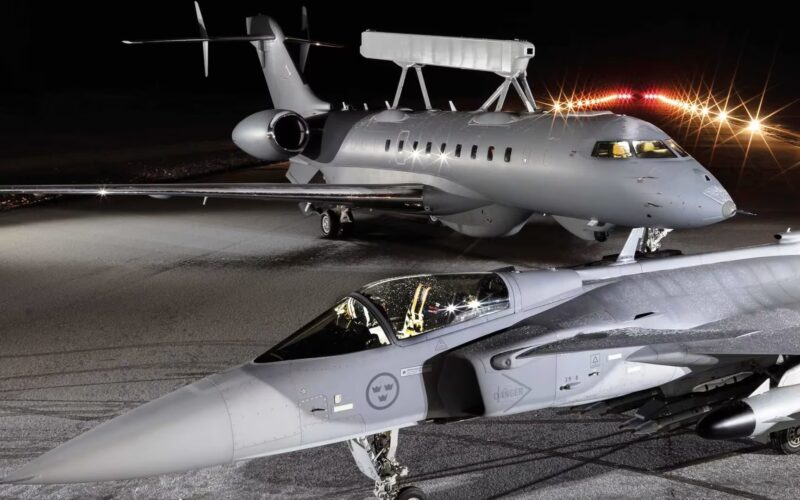 Saab Gripen and GlobalEye Saab Gripen and GlobalEye