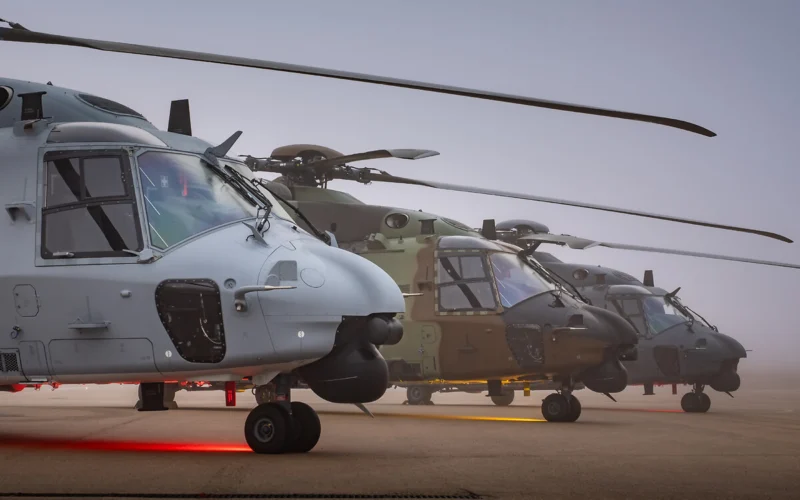 Spanish NH90 helicopters