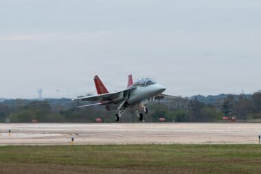 US Air Force Boeing Saab T 7A Red Hawk