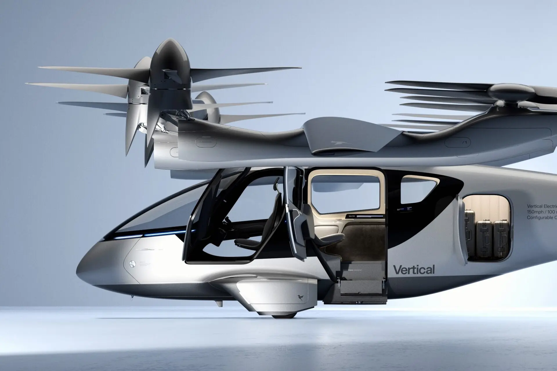 Vertical Aerospace Valo aircraft eVTOL