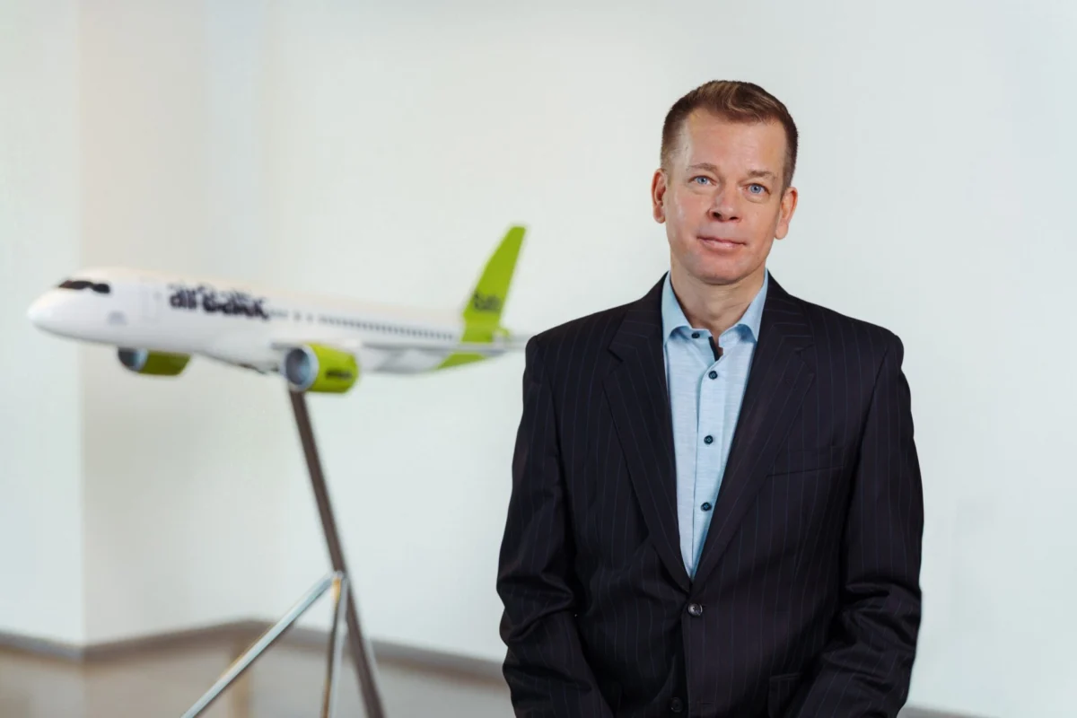 airBaltic CEO Erno Hildén airBaltic CEO Erno Hildén