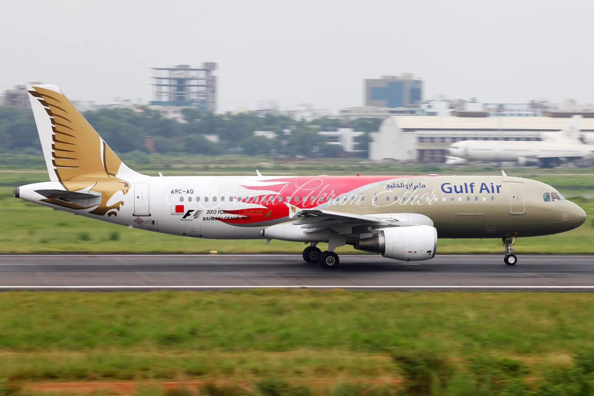 A9C AD Airbus A320 214 Gulf Air