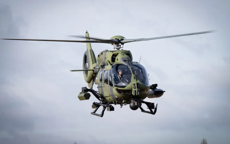 Airbus H145M light combat helicopters