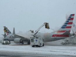 American Airlines Storm Gianna