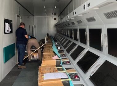 Containerized mission crew trainer