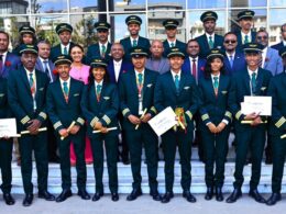 Ethiopian Airlines graduates