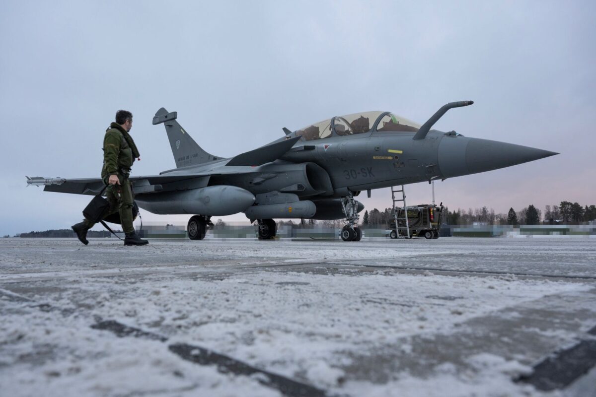 French Air and Space Force Rafale deployed to Sweden French Air and Space Force Rafale deployed to Sweden