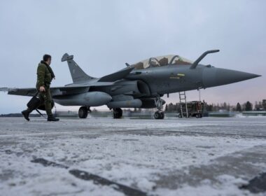 French Air and Space Force Rafale deployed to Sweden