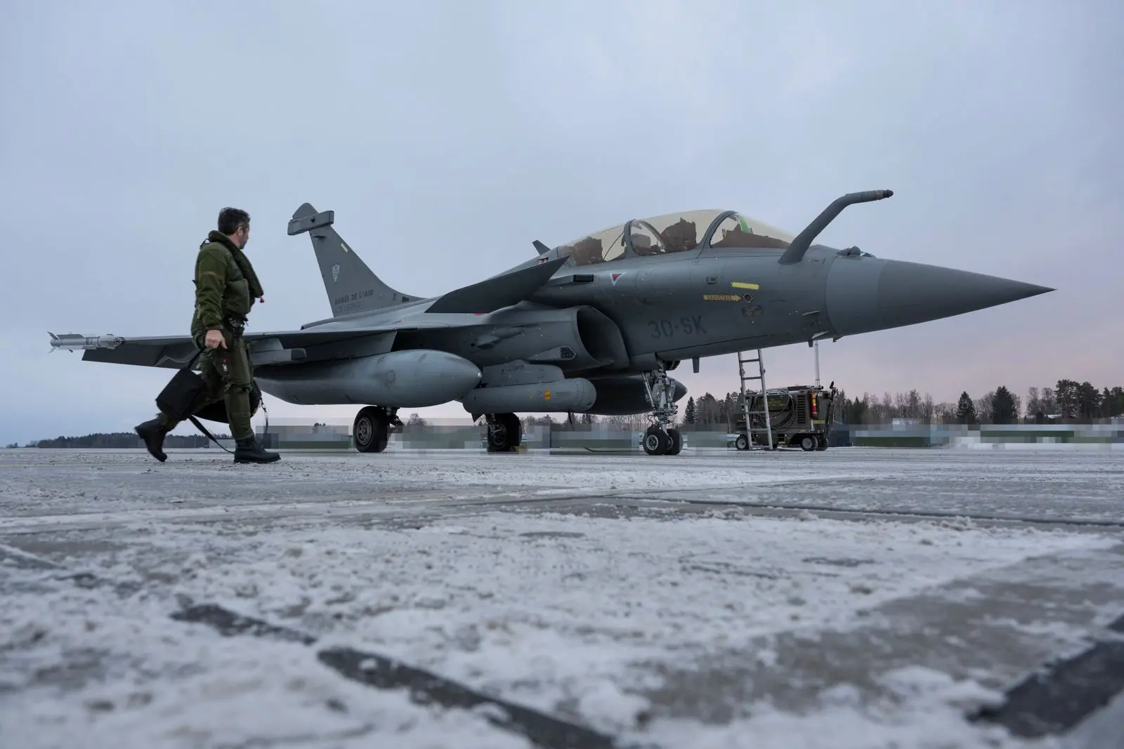 French Air and Space Force Rafale deployed to Sweden