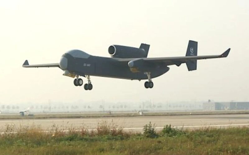 Jiutian drone first flight view Jiutian-drone-first-flight-view