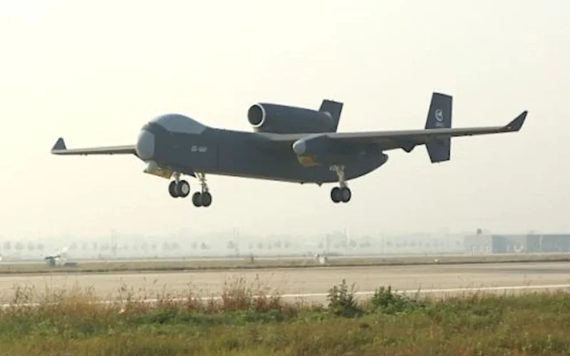 Jiutian-drone-first-flight-view