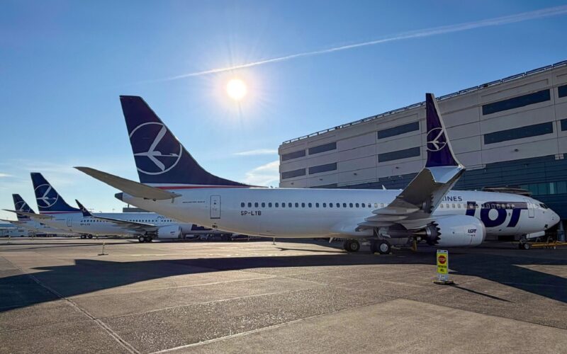 LOT Polish Airlines Boeing 737 MAX 8