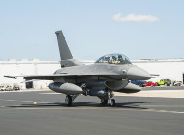 Lockheed Martin F-16 with LEGION pod