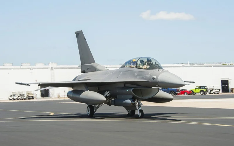 Lockheed Martin F 16 with LEGION pod
