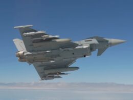 Luftwaffe Eurofighter Typhoon armed with Meteor missiles