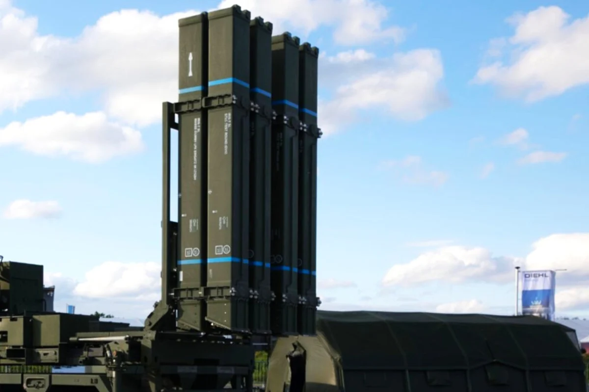 MAN SX45 8x8 10-ton IRIS-T SLM launcherMAN SX45 8x8 10-ton IRIS-T SLM launcher
