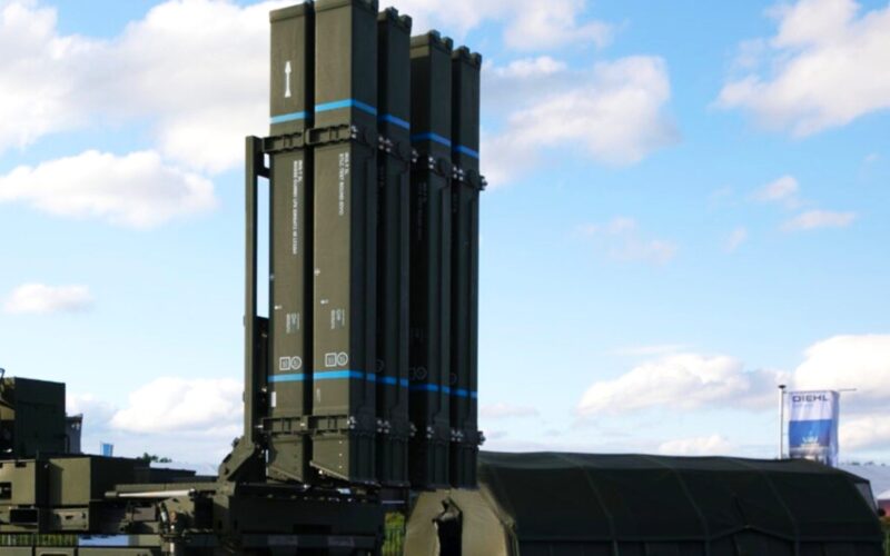 MAN SX45 8x8 10-ton IRIS-T SLM launcherMAN SX45 8x8 10-ton IRIS-T SLM launcher