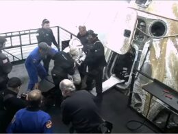 NASA Crew 11 spashdown