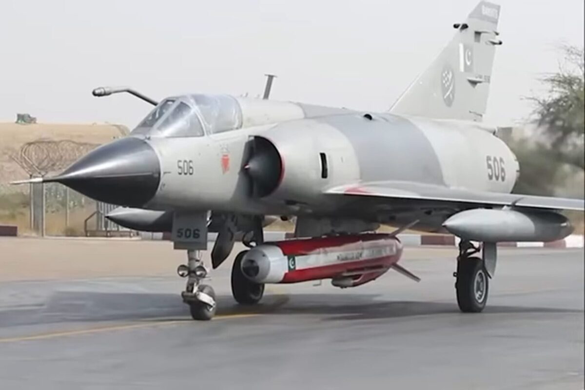 PAF successfully conducted the flight test of the indigenously developed Taimoor Weapon System
