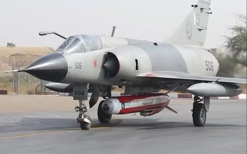 PAF successfully conducted the flight test of the indigenously developed Taimoor Weapon System