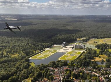 Pilatus PC-21 being used as visual surveillance aircraft
