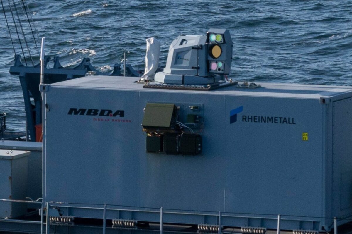 Rheinmetall MBDA laser weapon