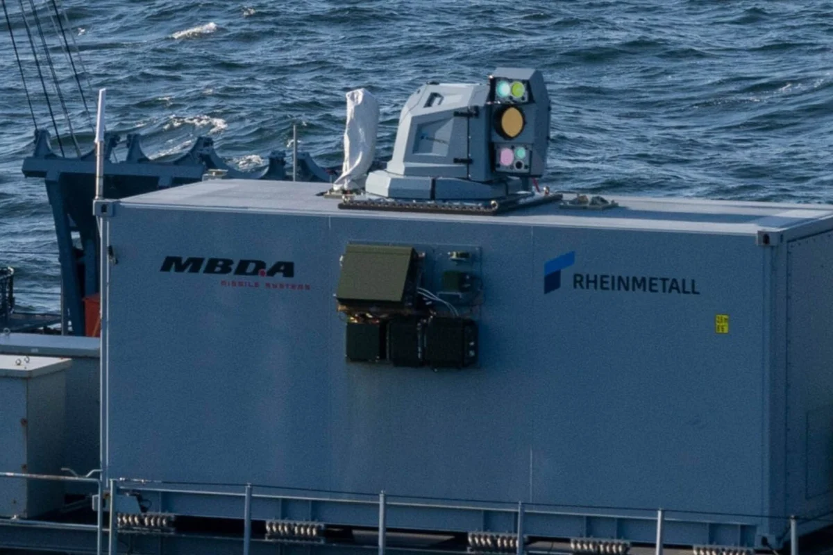 Rheinmetall MBDA laser weapon Rheinmetall MBDA laser weapon