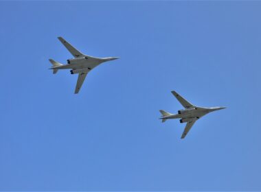 Russian Tu-160 strategic bombers