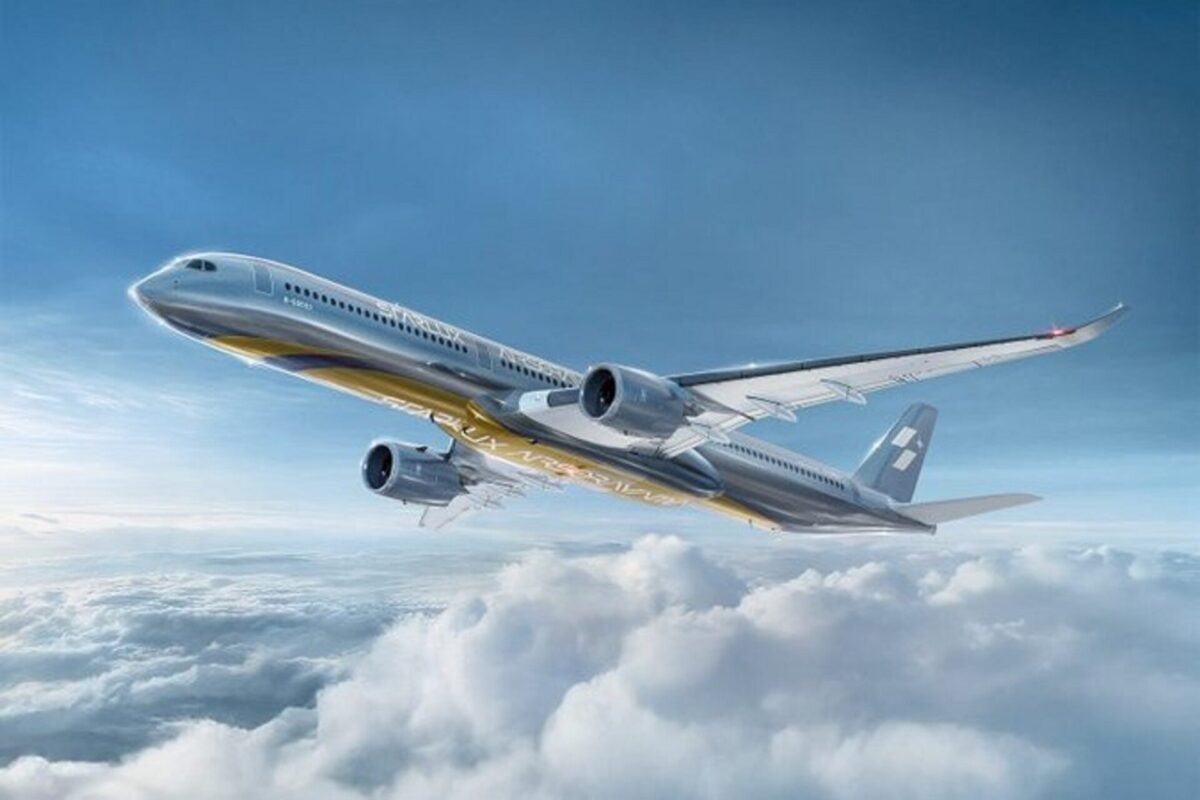 STARLUX AIRSORAYAMA livery Airbus A350 1000 1 STARLUX AIRSORAYAMA livery Airbus A350 1000