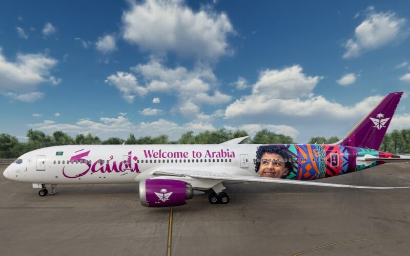 Saudia livery tourism Saudi Arabia