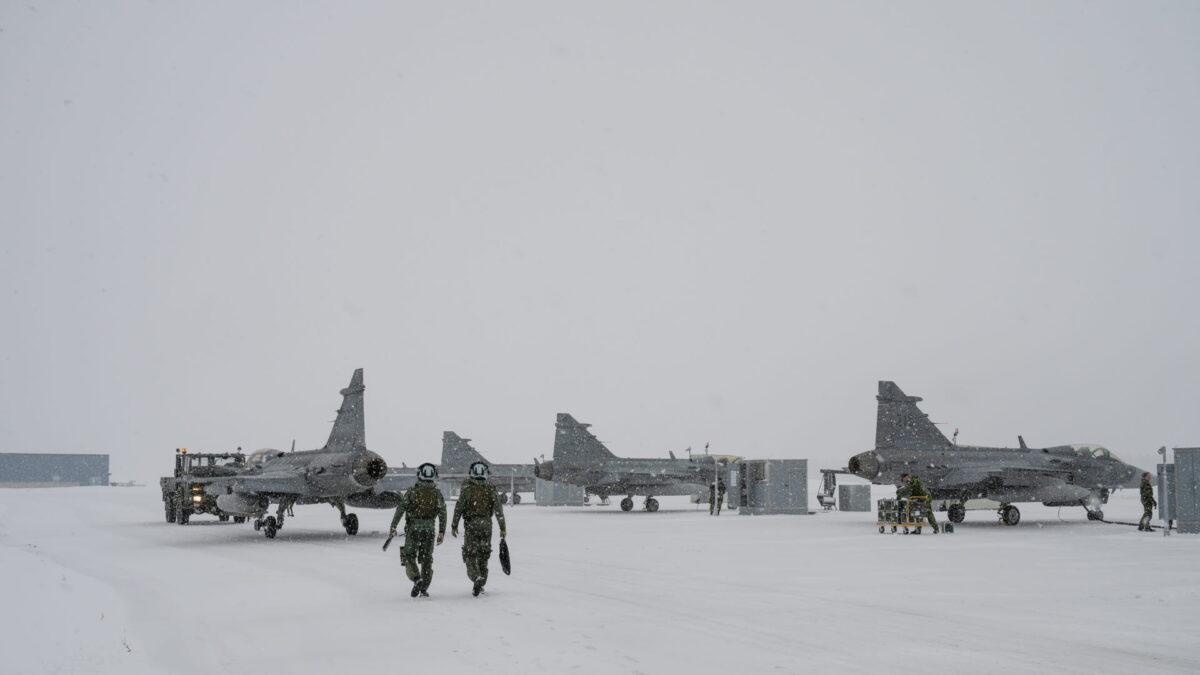 Swedish Gripen fighter jets deployed to Iceland