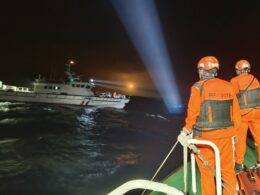 Taiwan Coast Guard looking for ROCAF F 16 fighter jet pilot