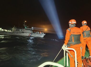 Taiwan Coast Guard looking for ROCAF F-16 fighter jet pilot