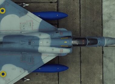Ukrainian Mirage 2000 jet
