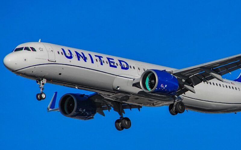 United Airlines Airbus A321neo N14502