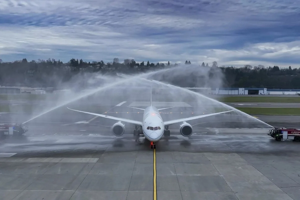 Boeing 787 8 ZA004 test aircraft