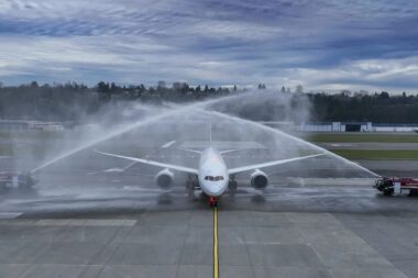 Boeing 787 8 ZA004 test aircraft