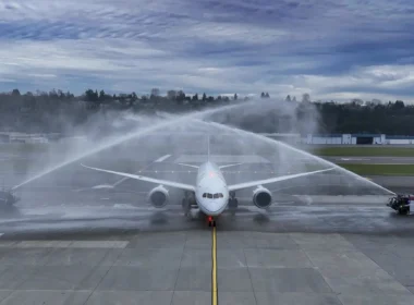 Boeing 787-8 ZA004 test aircraft