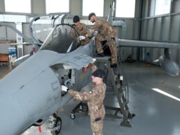 Italian Air Force AMX maintenance