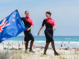 Qantas crew