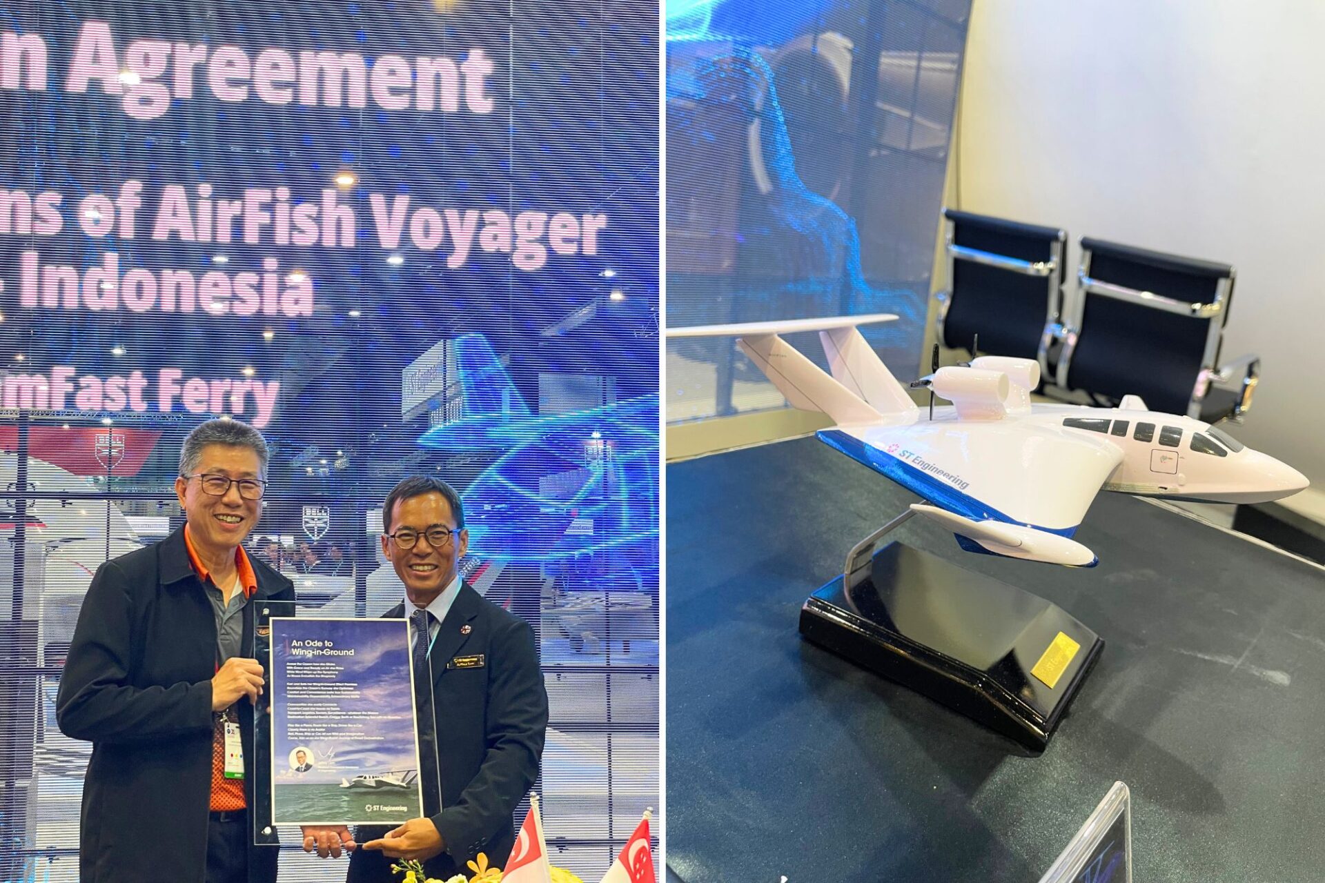 ST Engineering unveils world’s first commercial ground-effect craft partnerships
