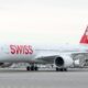 First arrival of the A350 900 HB IFB at Zurich Airport