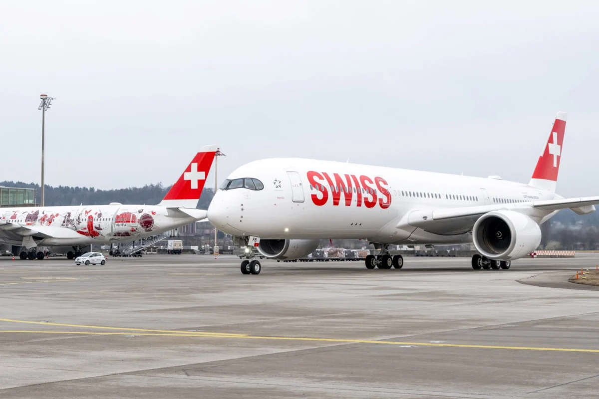 SWISS Airbus A350 900 Delémont SWISS Airbus A350 900 Delémont