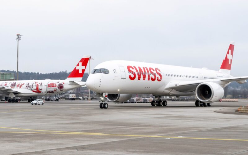 SWISS Airbus A350 900 Delémont