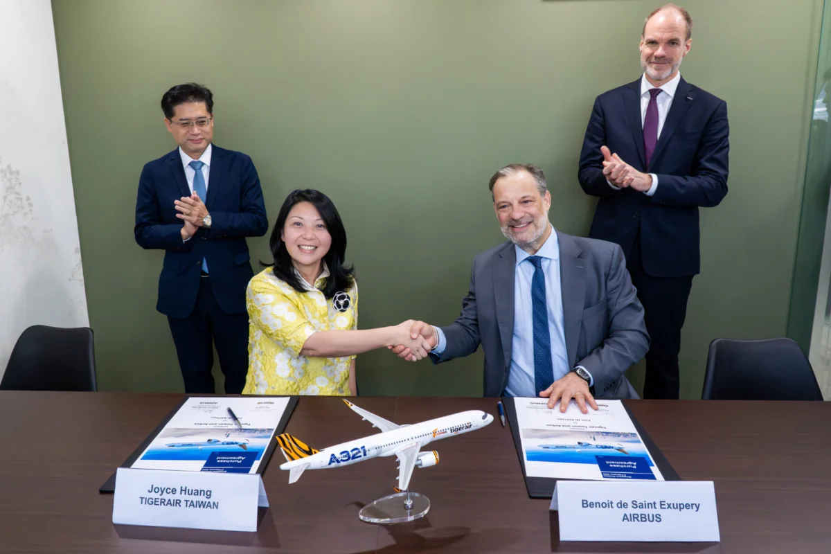 Tigerair Taiwan order from Airbus Tigerair Taiwan order from Airbus at Singapore Airshow
