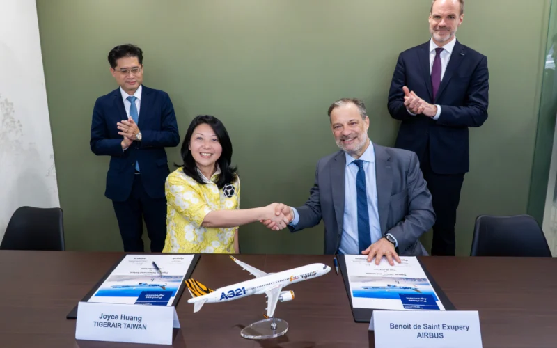 Tigerair Taiwan order from Airbus at Singapore Airshow