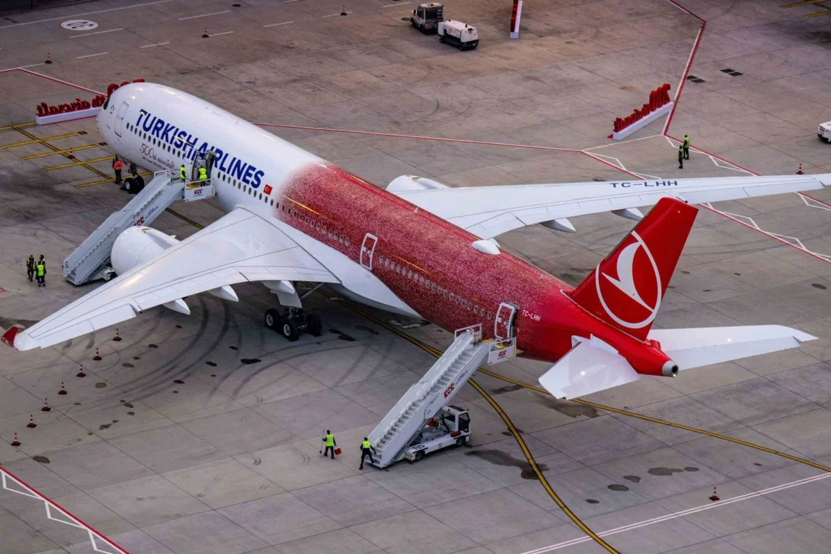 Turkish Airlines 500th aircraft Airbus A350 900 Turkish Airlines 500th aircraft Airbus A350 900