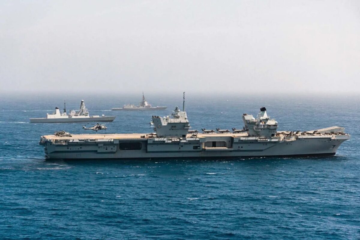 UK Carrier Strike Group HMS Prince of Wales UK Carrier Strike Group HMS Prince of Wales